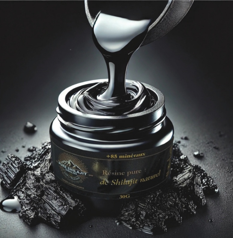 PURE SHILAJIT HIMALAYA : résine minérale 100 % naturelle